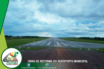 Foto - AEROPORTO DE ITAITUBA RECEBE REFORMAS E ADEQUAÇÕES