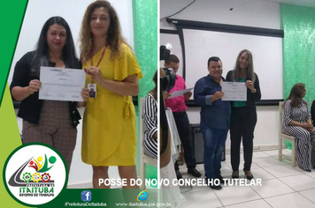 Foto - CERIMÔNIA DE DIPLOMAÇÃO DOS CONSELHEIROS TUTELARES