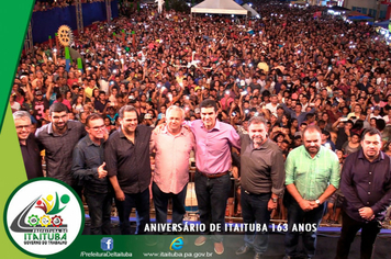 Foto - COMEMORAÇÕES AOS 163 ANOS DO ANIVERSÁRIO DE ITAITUBA