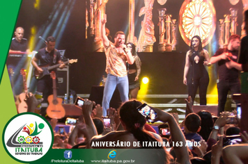 Foto - COMEMORAÇÕES AOS 163 ANOS DO ANIVERSÁRIO DE ITAITUBA