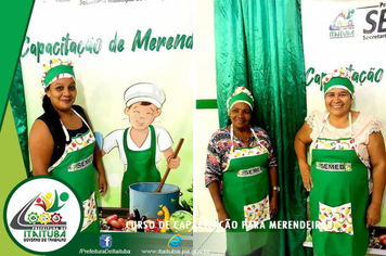 Foto - CURSO DE CAPACITAÇÃO PARA MERENDEIRAS