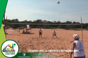 Foto - ITA VERÃO 2019 ENCERRA SUA 4ª ETAPA