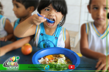 Foto - MERENDA DE QUALIDADE NAS ESCOLAS