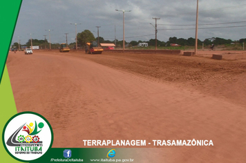 Foto - TRANSAMAZÔNICA IRÁ RECEBER MAIS UMA ETAPA DA OBRA