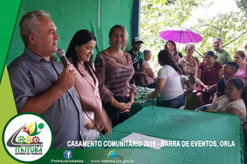 Foto - ÚLTIMOS PREPARATIVOS PARA A CERIMÔNIA DOS 500 CASAMENTOS