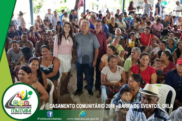 Foto - ÚLTIMOS PREPARATIVOS PARA A CERIMÔNIA DOS 500 CASAMENTOS