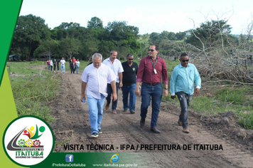 Foto - VISITA TÉCNICA - PREFEITURA / IFPA