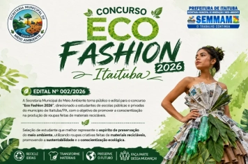 EDITAL Nº 002/2026 - CONCURSO ECO FASHION 2026