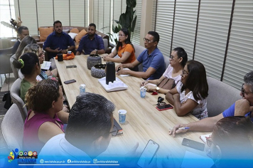 PREFEITO NICODEMOS AGUIAR REUNIU COM A DEFESA CIVIL DE ITAITUBA E SECRETÁRIOS DE GOVERNO PARA DEFINIR AÇÕES DO PLANO DE CONTINGÊNCIA NO PERÍODO CHUVOSO. 