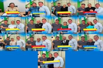 Prefeito Nicodemos Aguiar empossa secretários municipais.