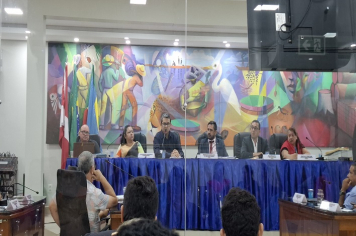 Secretário de Educação Amilton Pinho participa de Audiência na Câmara de Vereadores e presta esclarecimentos sobre o PSS da SEMED 2025.