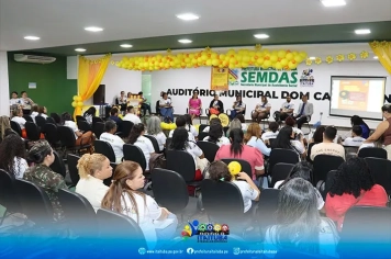 PREFEITURA DE ITAITUBA, POR MEIO DA SECRETARIA MUNICIPAL DE ASSISTÊNCIA SOCIAL (SEMDAS) REALIZOU O IV SEMINÁRIO #FAÇA BONITO, COM FOCO NA PROTEÇÃO E NOS DIREITOS DA CRIANÇA E ADOLESCENTE.