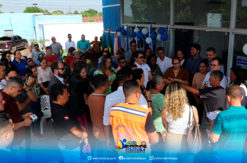 SAÚDE PÚBLICA: REINAUGURADA EM GRANDE ESTILO A UNIDADE BÁSICA DE SAÚDE DA FAMÍLIA DO BAIRRO DA PAZ.