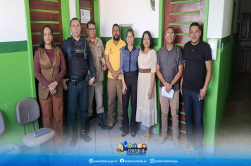 SEMANA DA PÁTRIA 2025 - SEMED REÚNE COM FORÇAS DE SEGURANÇA DO MUNICÍPIO.