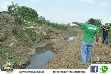 Limpeza Pública: SEMINFRA realiza histórica operação de limpeza no canal oriundo