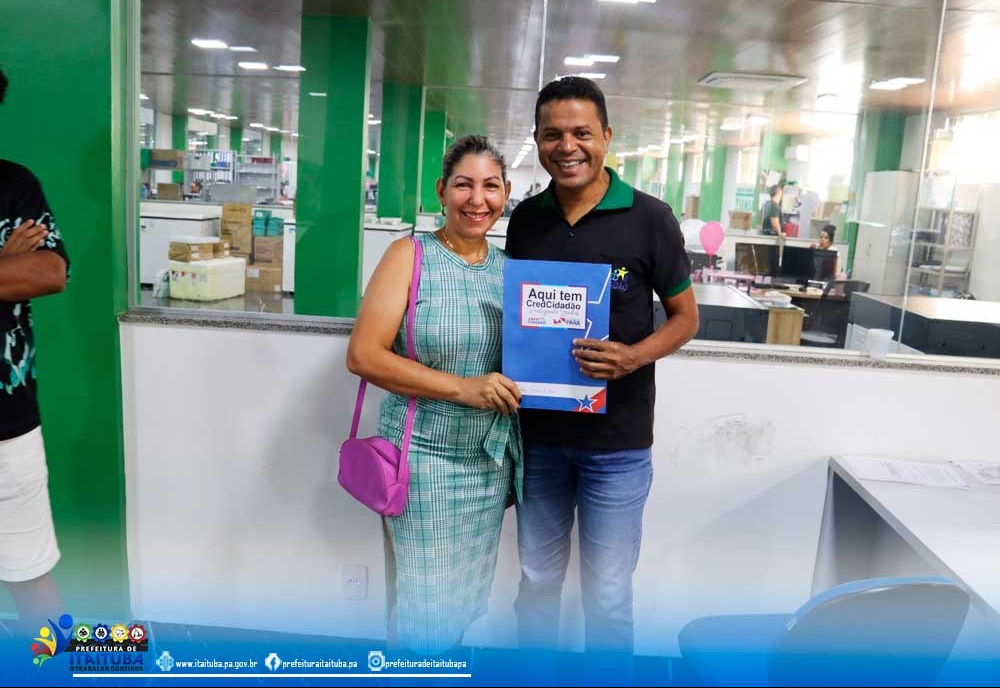 MICROEMPREENDEDORES DE ITAITUBA SÃO CONTEMPLADOS COM CRÉDITOS DO BANCO CRED CIDADÃO.