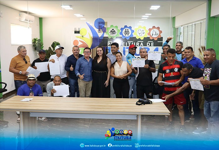 COM APOIO DA PREFEITURA DE ITAITUBA, LIGA ITAITUBENSE DE DESPORTOS ATLÉTICOS (LIDA) REALIZOU CURSO DE ATUALIZAÇÃO DE REGRAS DE FUTEBOL DE CAMPO PARA ÁRBITROS.