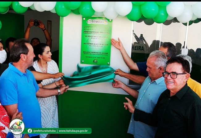 INAUGURADO O ABRIGO DOS IDOSOS DE ITAITUBA, MAIS UMA GRANDE E IMPORTANTE OBRA DA PREFEITURA, ATRAVÉS DA SECRETARIA DE ASSISTÊNCIA E DESENVOLVIMENTO SOCIAL – SEMDAS.
