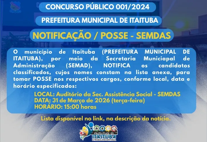 CONCURSO PÚBLICO -001/2024