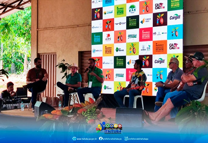 AGRICULTORES DE ITAITUBA PARTICIPARAM NA CIDADE DE MEDICILÂNDIA DO 3º SEMINÁRIO ESTADUAL DO CACAU DE ALTA PRODUTIVIDADE.