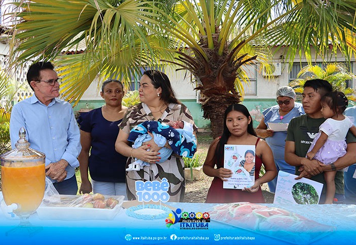 NASCIMENTO DO BEBÊ Nº 1.000 EM 2025 É CELEBRADO NO HOSPITAL MUNICIPAL DE ITAITUBA (HMI).