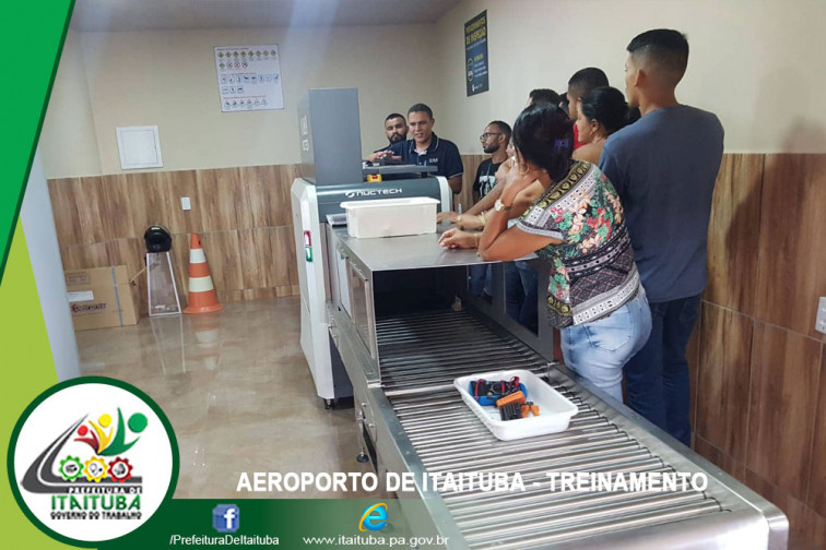 FUNCIONÁRIOS DO AEROPORTO MUNICIPAL RECEBEM TREINAMENTO